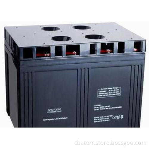 High Capacity 2V 2000Ah Solar Lead Acid Battery Wind Power